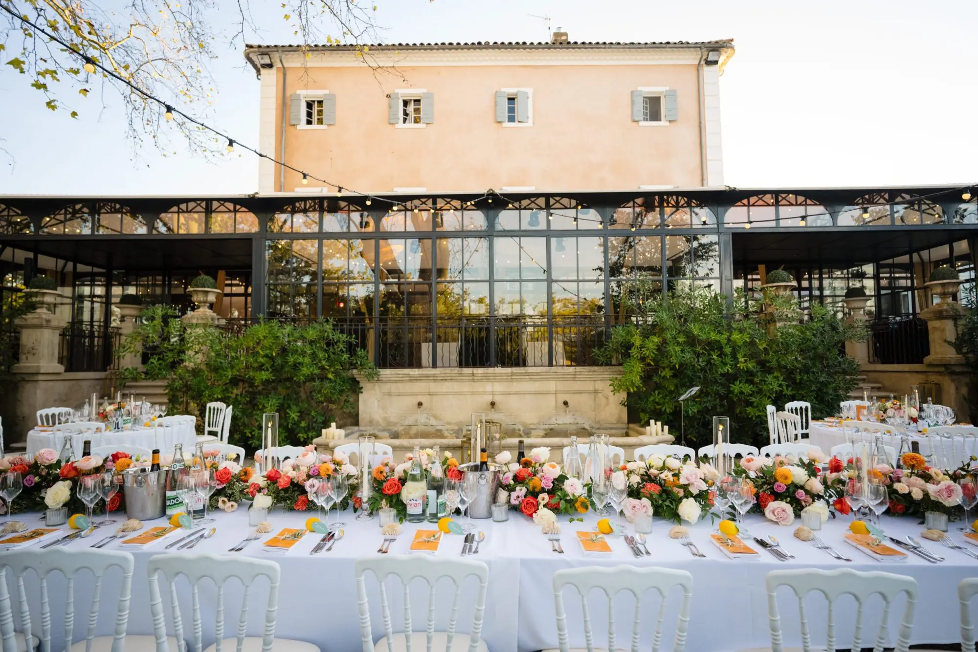 Décoration de table mariage Aix-en-Provence par Roland Paix