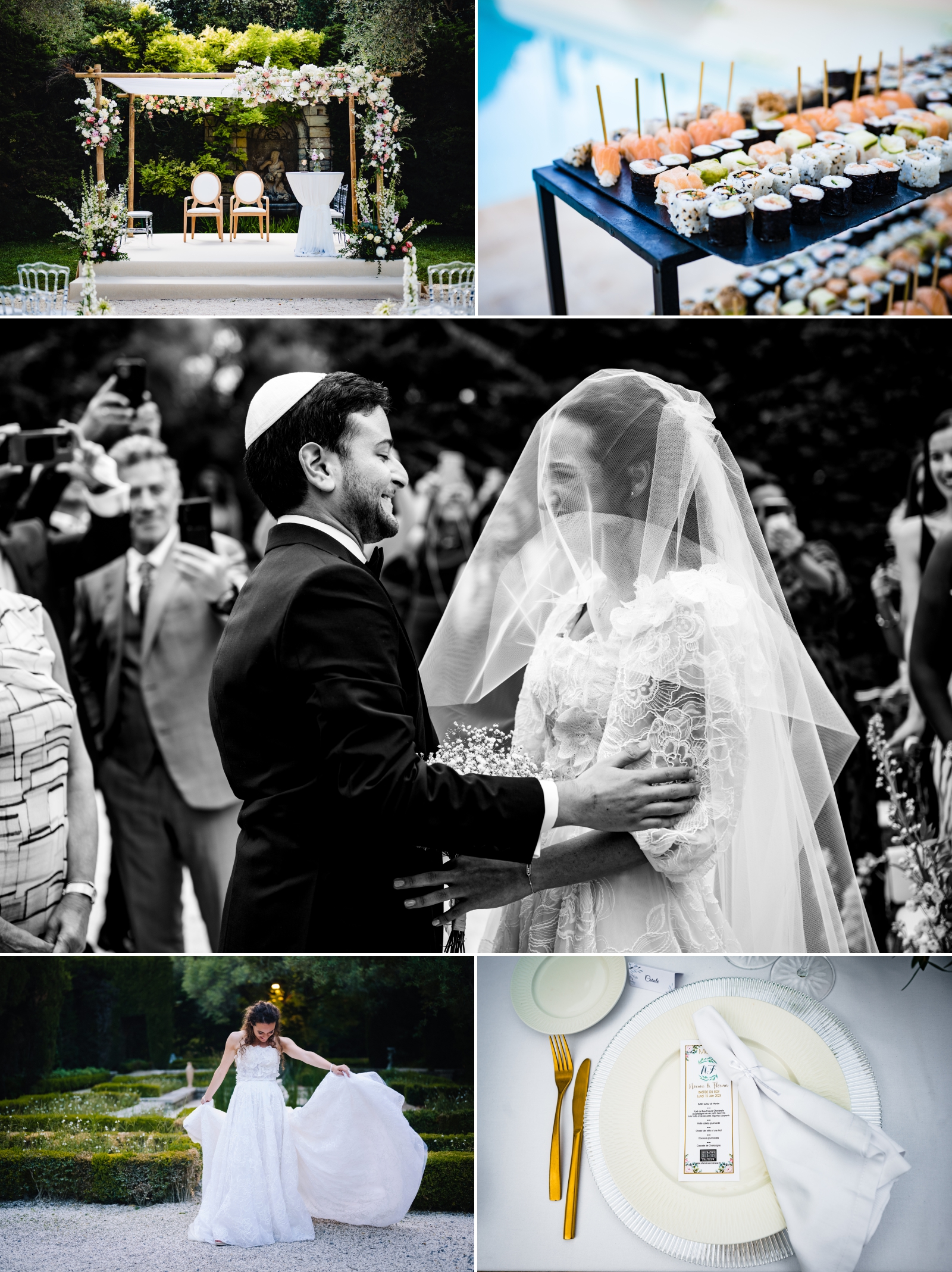 Mariage à la Bastide du Roy (Antibes) par Gilles Perbal
