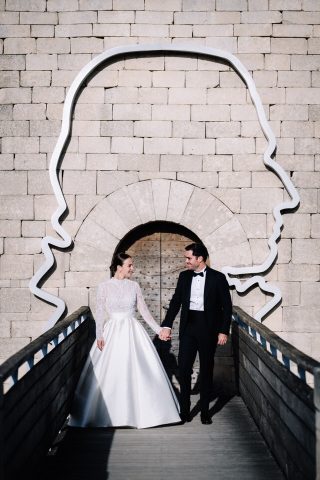 Mariage au Château du Marquis de Sade, à Lacoste dans le Luberon — Gilles Perbal photographe
