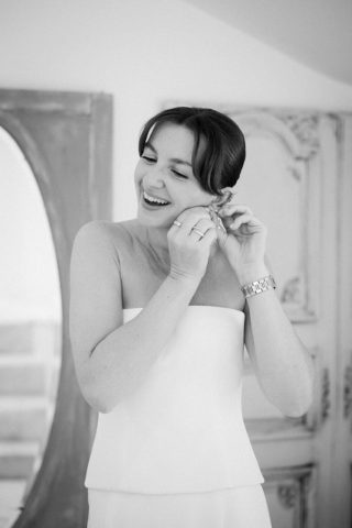 Préparatifs de la mariée à la Bastide de l'Auberge des Adrets