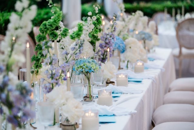 décoration de table à l'auberge des Adrets: Gilles Perbal photographe