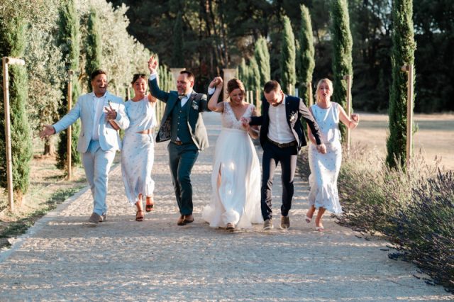Photographe de mariage au Domaine Robert à Rognes, Chloé et Kevin